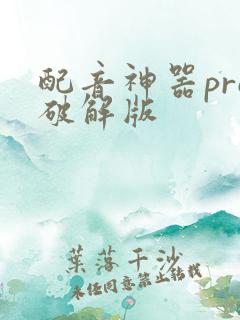 配音神器pro破解版