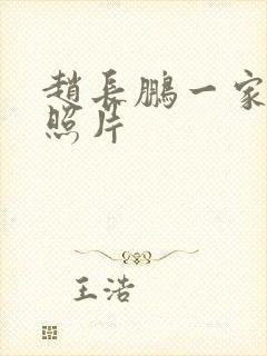 赵长鹏一家三口照片