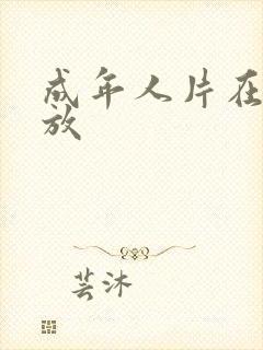 成年人片在线播放