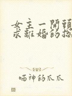 女主一开头就要求离婚的总裁文小说