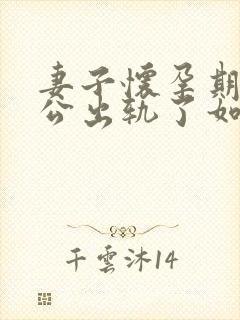 妻子怀孕期间老公出轨了如何挽回