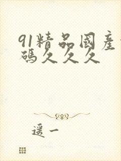 91精品国产乱码久久久