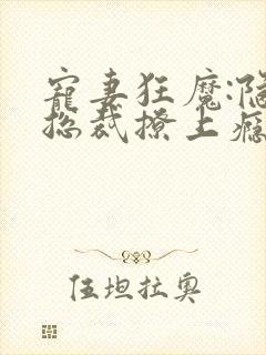 宠妻狂魔:隐婚总裁撩上瘾 五