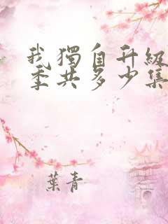 我独自升级第二季共多少集