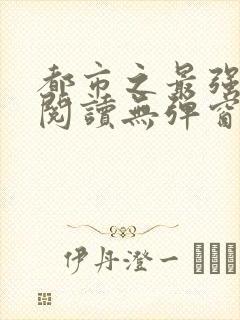 都市之最强狂兵阅读无弹窗