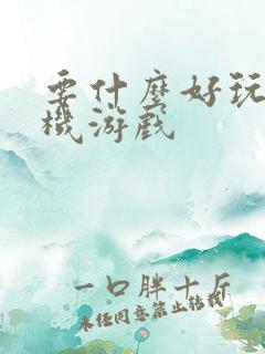 要什么好玩的手机游戏