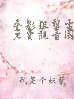 叠影狙击电视剧免费观看国语版