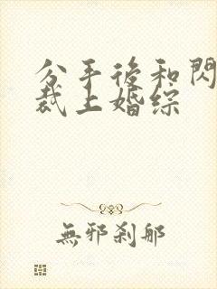 分手后和闪婚总裁上婚综