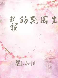 我的民国生涯小说