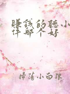 赚钱的听小说软件哪个好