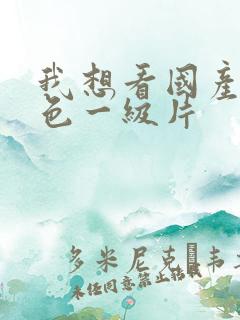 我想看国产片黄色一级片