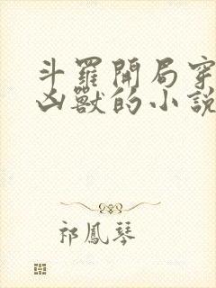 斗罗开局穿越成凶兽的小说