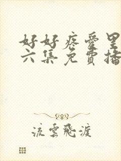 好好疼爱里面第六集免费播放