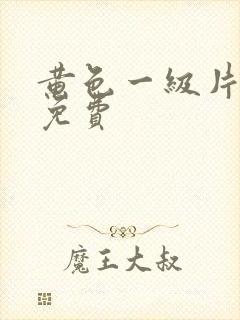 黄色一级片永久免费