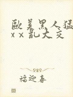 欧美黑人猛交xxⅹ乱大交