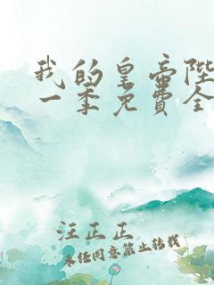 我的皇帝陛下第一季免费全集电视剧