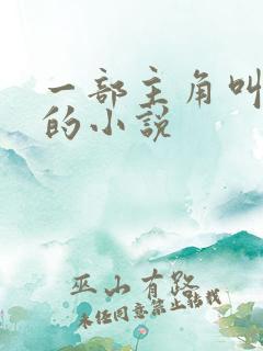 一部主角叫陈凡的小说