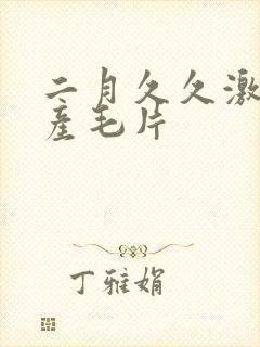 二月久久激情国产毛片