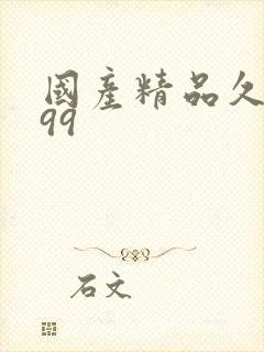 国产精品久久久99