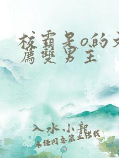 校霸是o的文推荐双男主