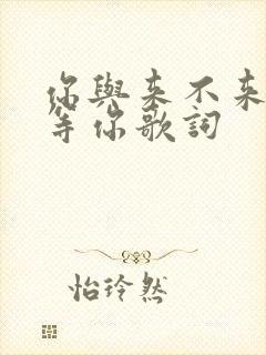 你与来不来我都等你歌词