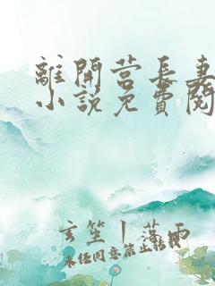 离开营长妻子的小说免费阅读