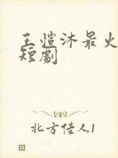 王恺沐最火十部短剧