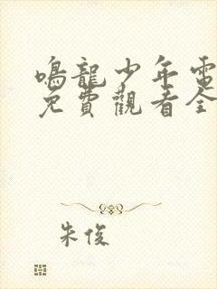 鸣龙少年电视剧免费观看全集在线播放