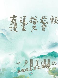 霸道总裁轻点爱漫画免费