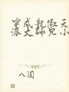 穿成龙傲天的反派大师兄小说