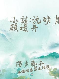 小说:沈明月,顾远舟
