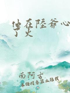 他在陆爷心头纵了火