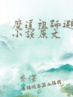 魔道祖师避尘篇小说原文