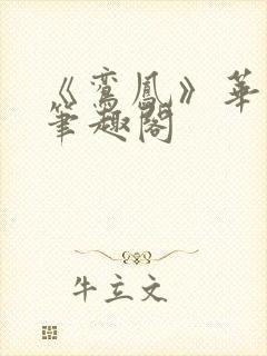 《鸾凤》华阙阙笔趣阁