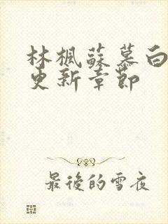 林枫苏慕白最快更新章节