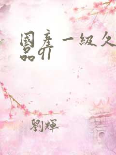 国产一级久久精品91