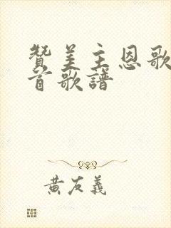 赞美主恩歌55首歌谱