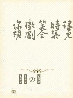 你微笑时很美电视剧全集免费观看高清