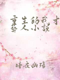 重生的我才不当艺人小说