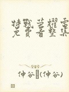 特战荣耀电视剧免费看整集