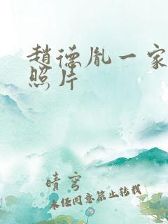 赵德胤一家三口照片