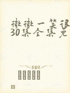 微微一笑很倾城30集全集免费观看