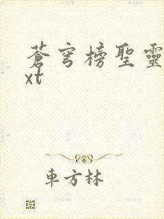 苍穹榜圣灵纪txt