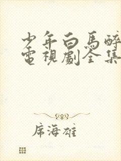 少年白马醉春风电视剧全集免费高清