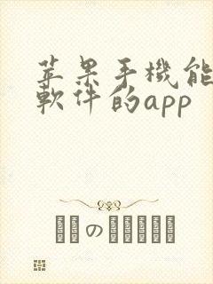 苹果手机能下载软件的app