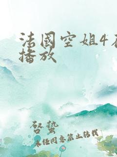 法国空姐4在线播放