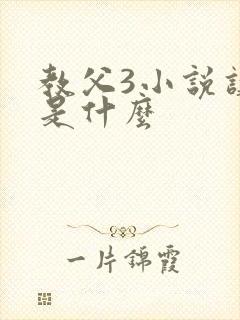 教父3小说讲的是什么