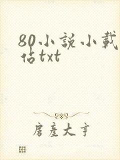 80小说小载网站txt
