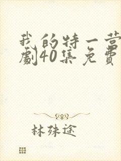 我的特一营电视剧40集免费观看