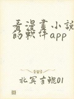 看漫画小说免费的软件app